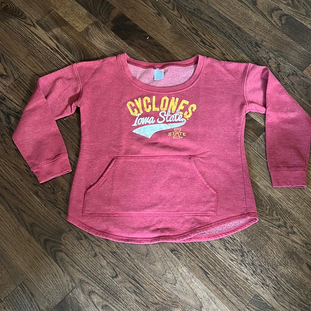 Rivalry Threads 91 Iowa State Cyclones Distressed Sweatshirt